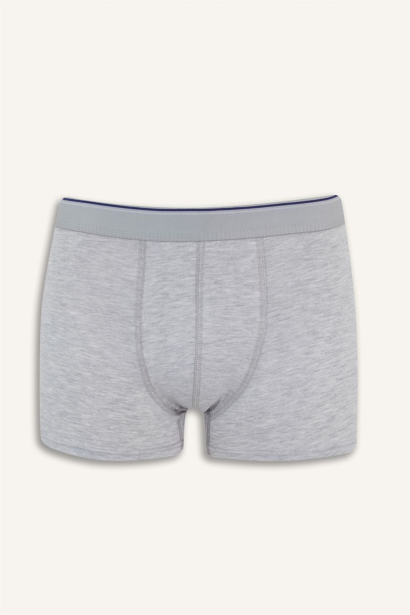 Erkek Koyu Mavi Regular Fit 3'lü Boxer