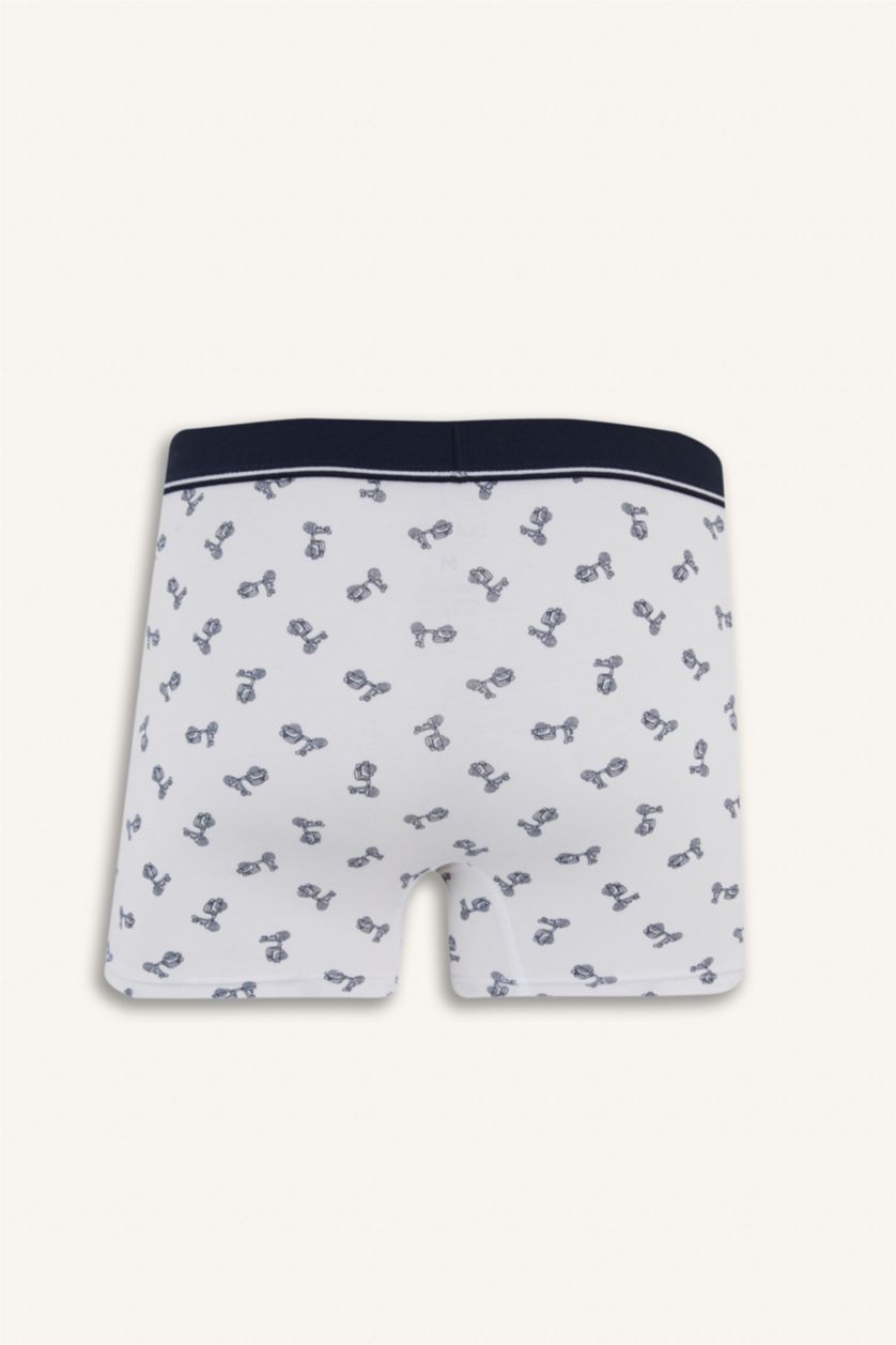 Erkek Lacivert Regular Fıt 3'lü Boxer