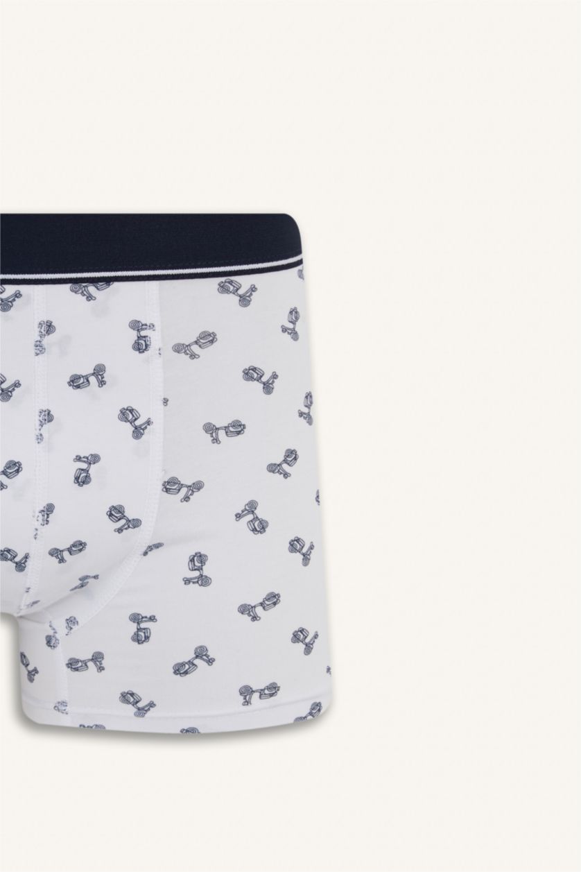 Erkek Lacivert Regular Fıt 3'lü Boxer