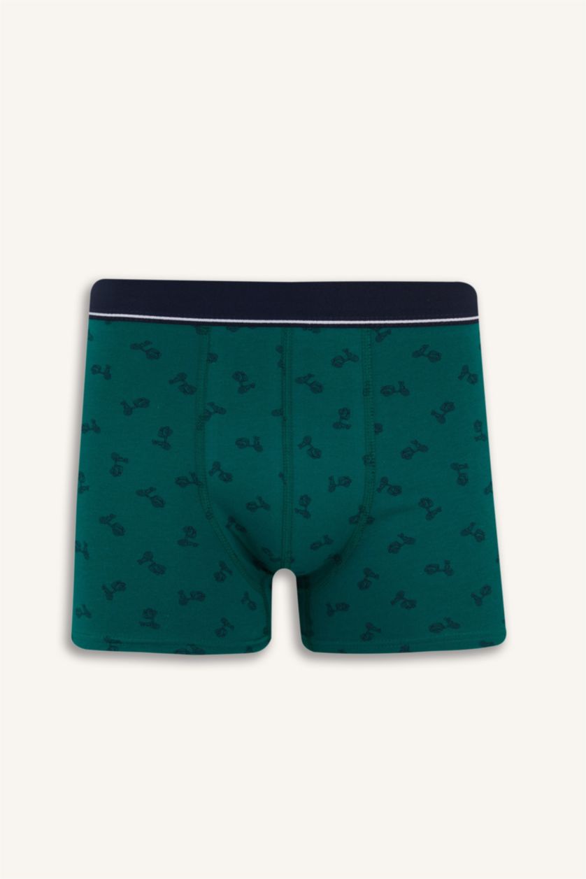 Erkek Lacivert Regular Fıt 3'lü Boxer