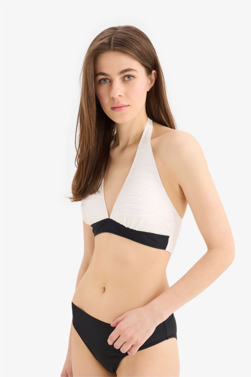 WOMAN Black Bikini Top