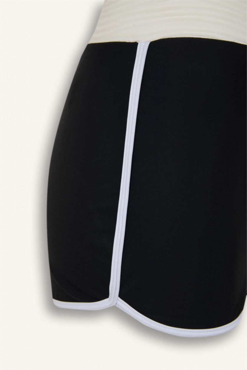 Kadın Siyah Regular Fit Bikini Altı