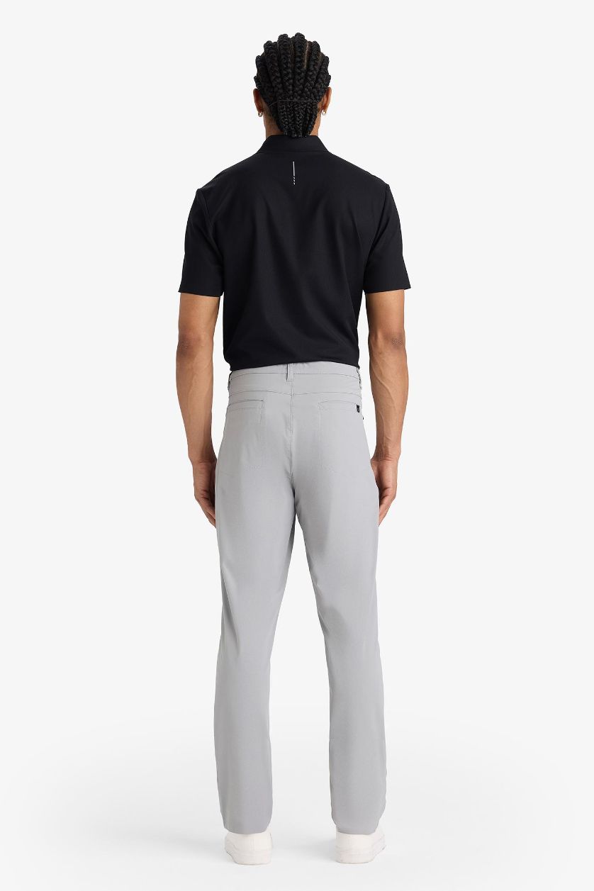 رجال رمادي فاتح سروال رياضي سليم فيت برجل مستقيم من DeFactoFit