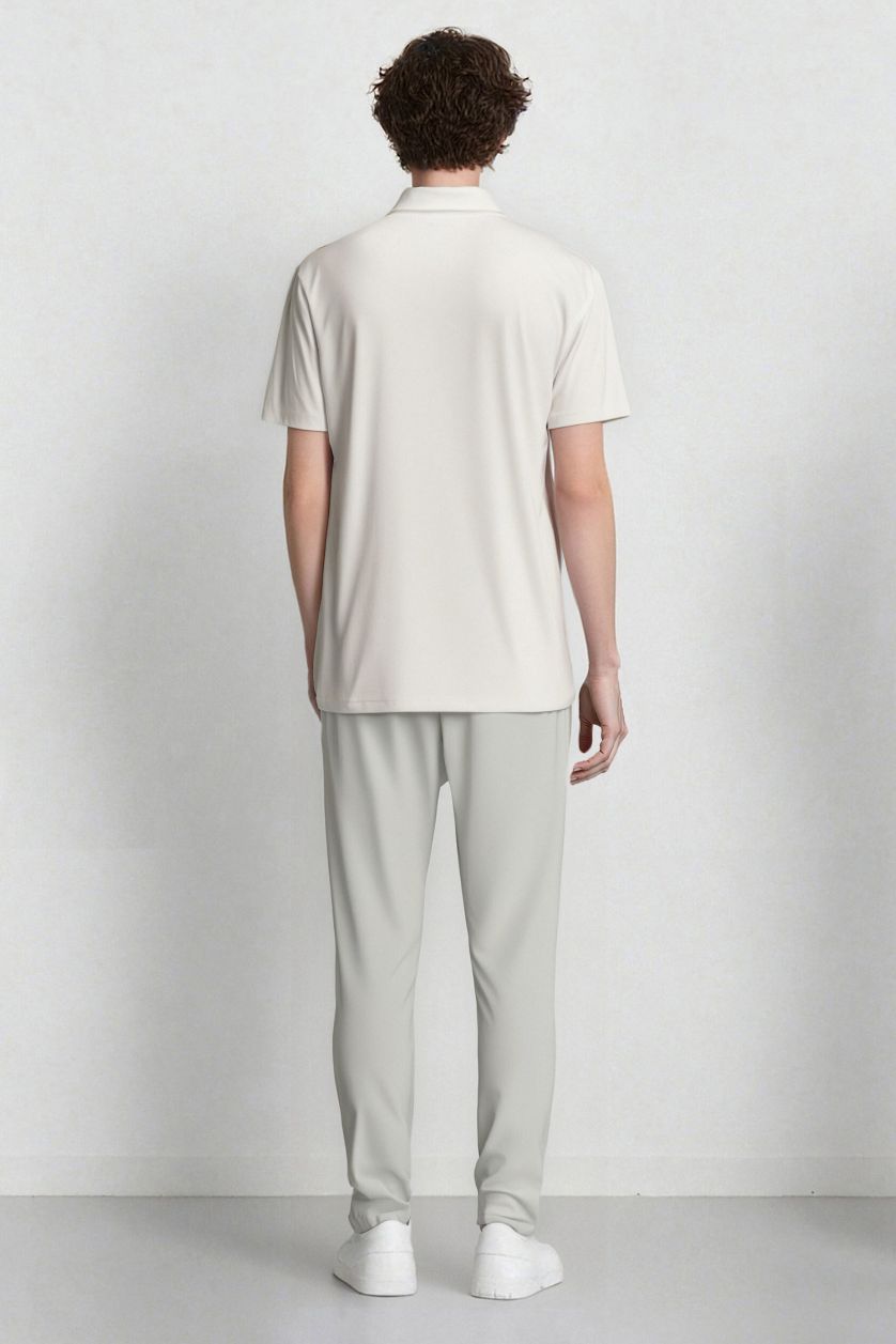 Erkek Taş Slim Fit Dar Kesim Standart Paça Esnek Multifonksiyonel Dokuma Sporcu Pantolon