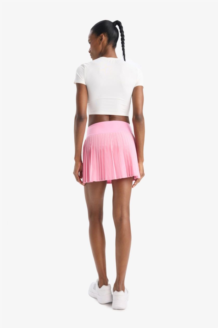 WOMAN Pink DeFactoFit Standard Fit Woven Skirt