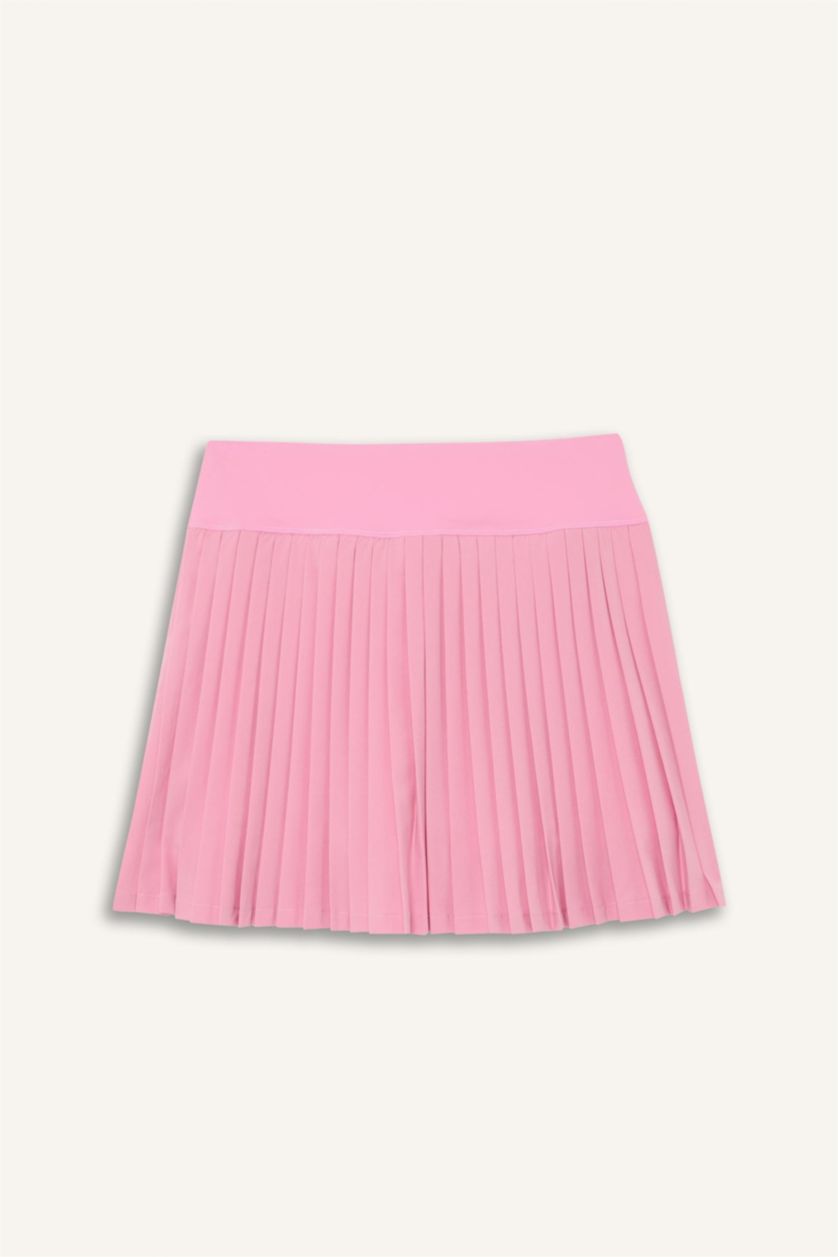 WOMAN Pink DeFactoFit Standard Fit Woven Skirt