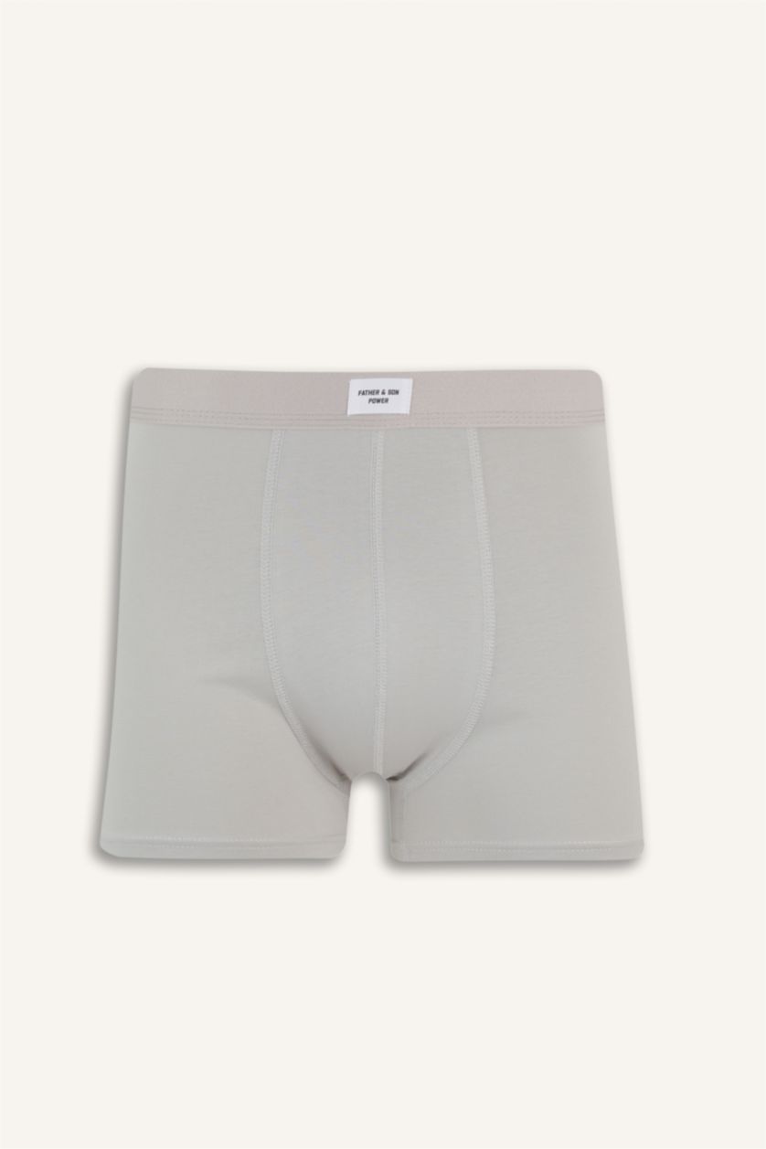 Erkek Koyu Mavi Regular Fit 3'lü Boxer