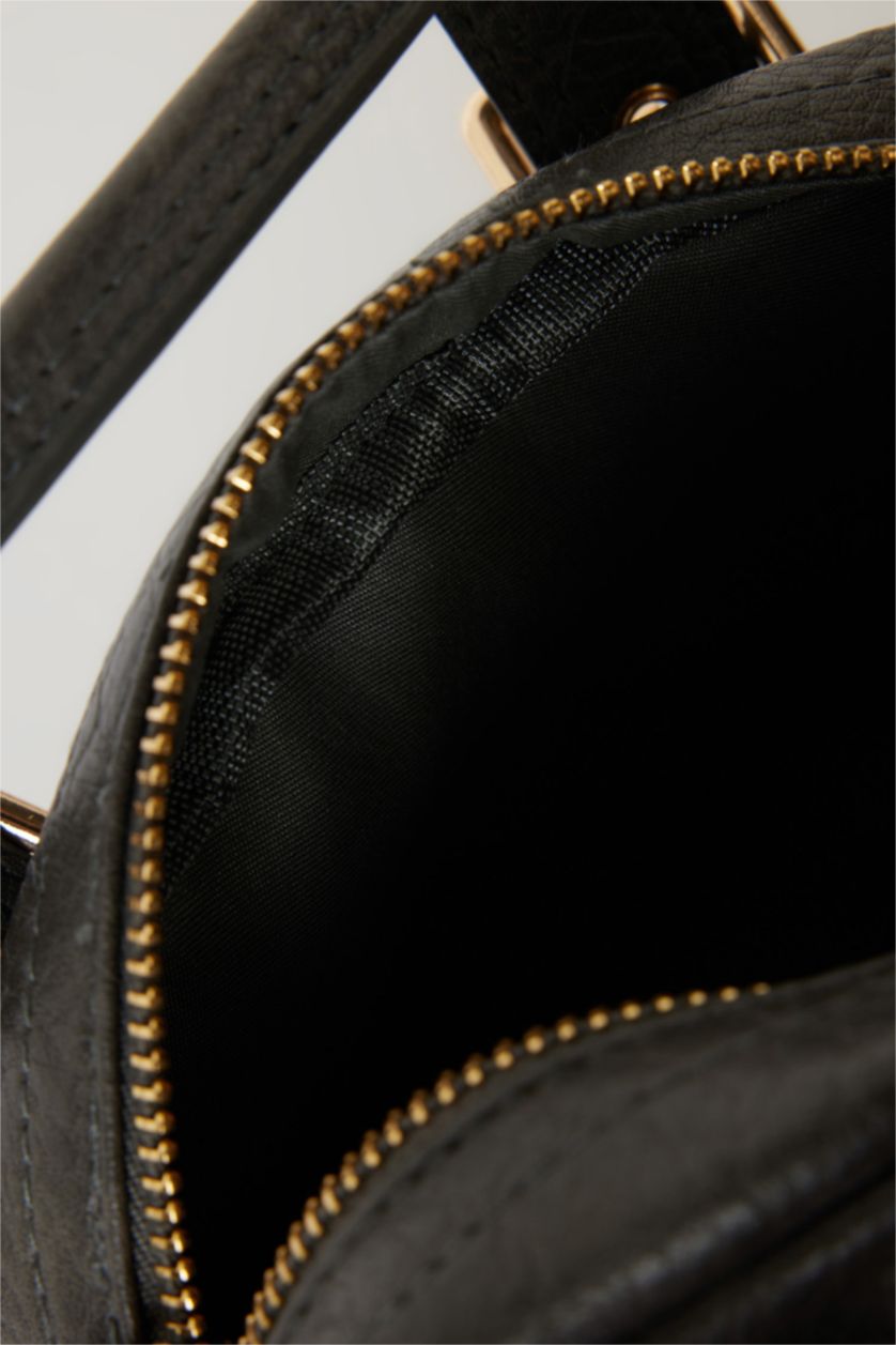 Kadın Gri Kadın Suni Deri Omuz Çantası