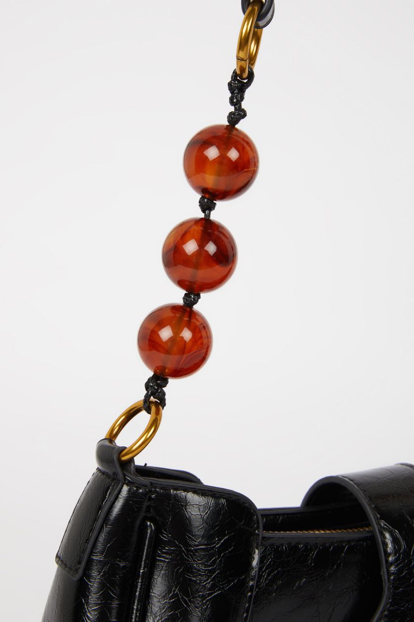 Kadın Siyah Kadın Suni Deri Omuz Çantası