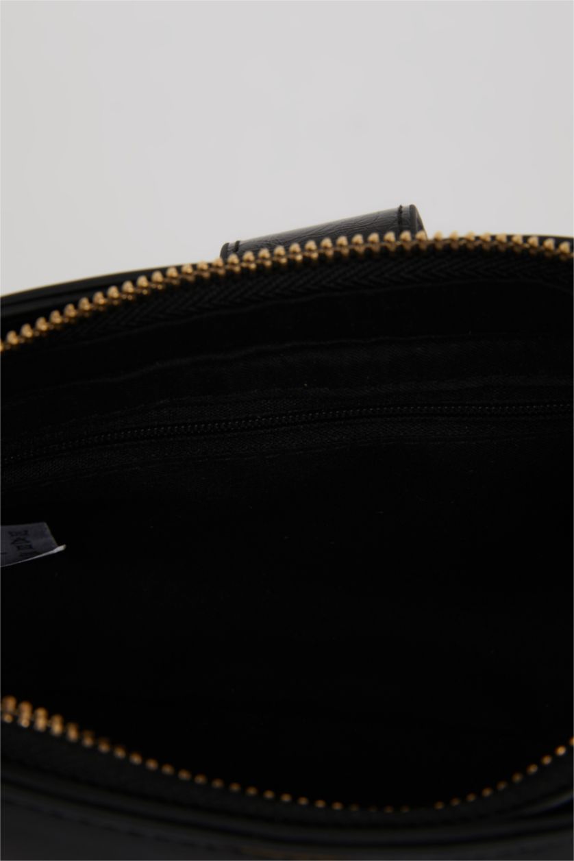 Kadın Siyah Kadın Suni Deri Omuz Çantası