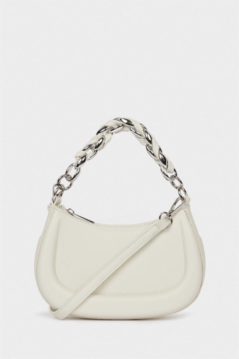 Kadın Bej Kadın Suni Deri Omuz Çantası