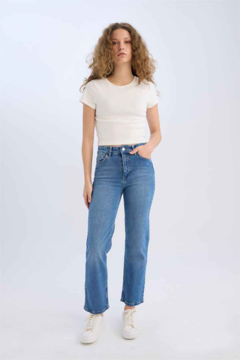 Women Dark Blue Jeans