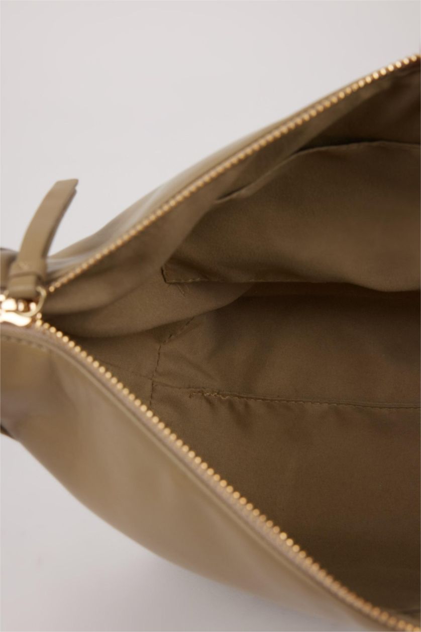 Kadın Haki Kadın Suni Deri Omuz Çantası