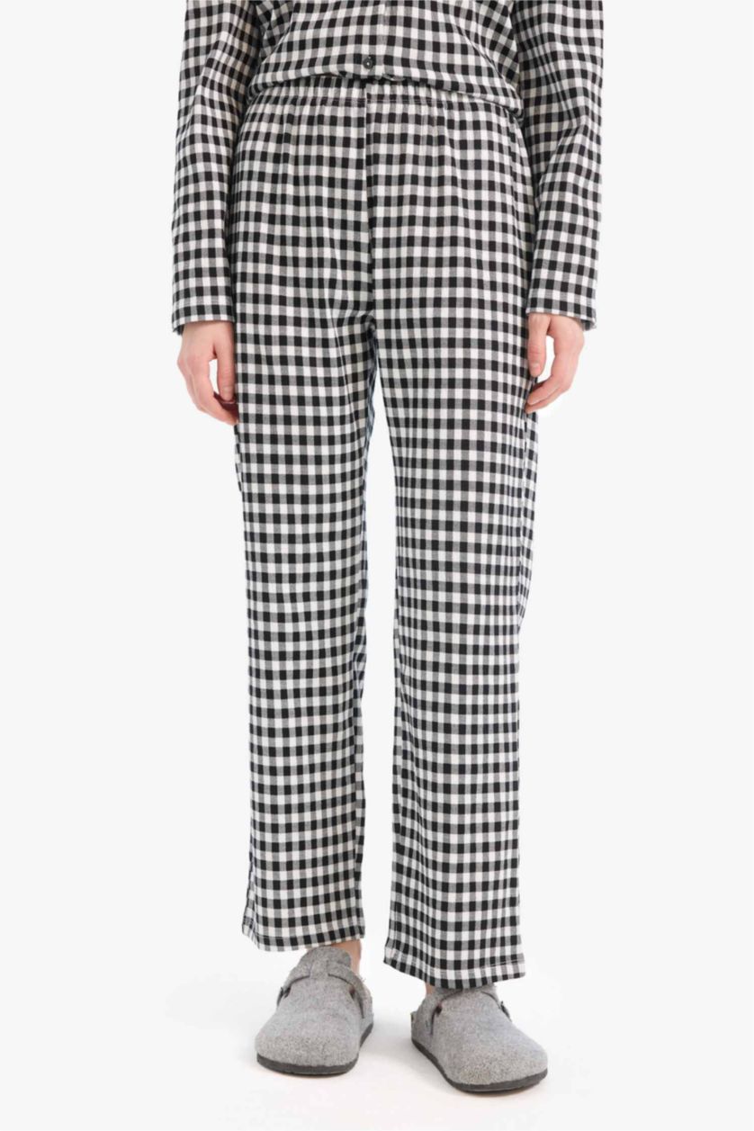 WOMAN Black Fall in Love Regular Fit Long Sleeve 2 Piece Set