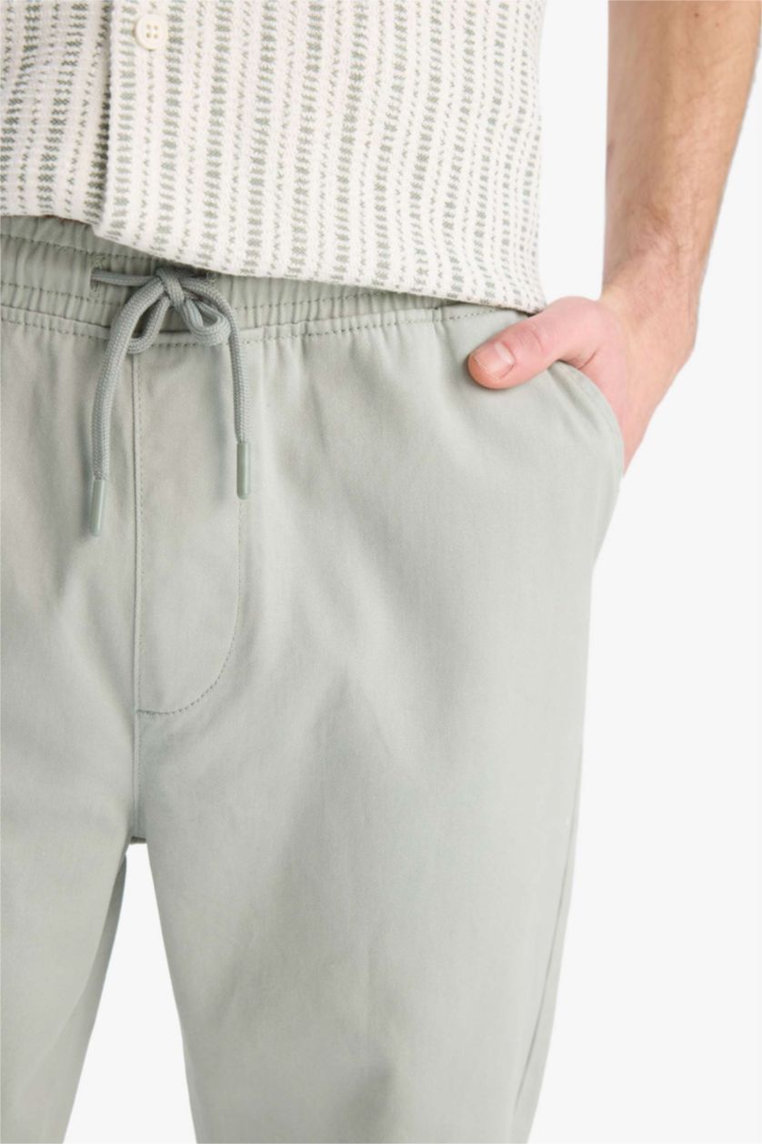 رجالي رمادي بنطلون قطن جينز جينز برجل واسع