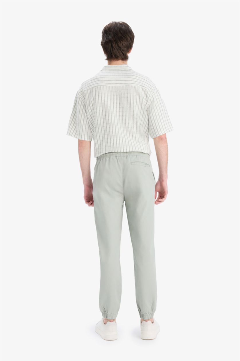 رجالي رمادي بنطلون قطن جينز جينز برجل واسع