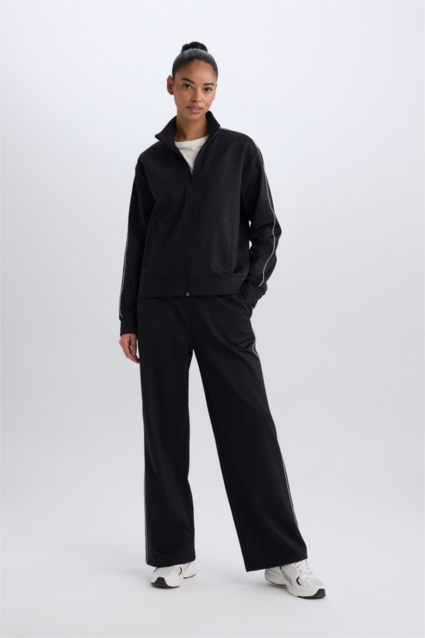 Women Black Standard Fit Cardigan