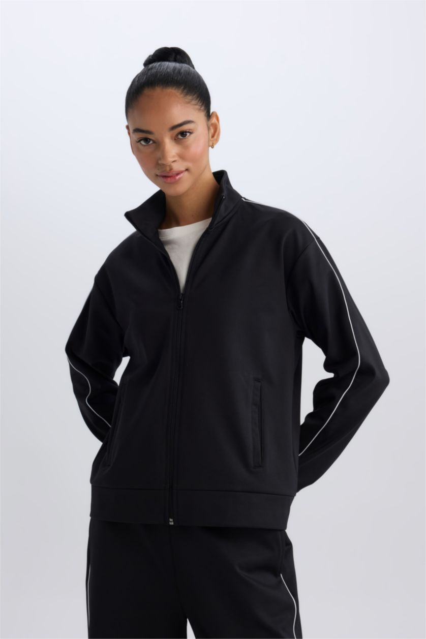 Women Black Standard Fit Cardigan