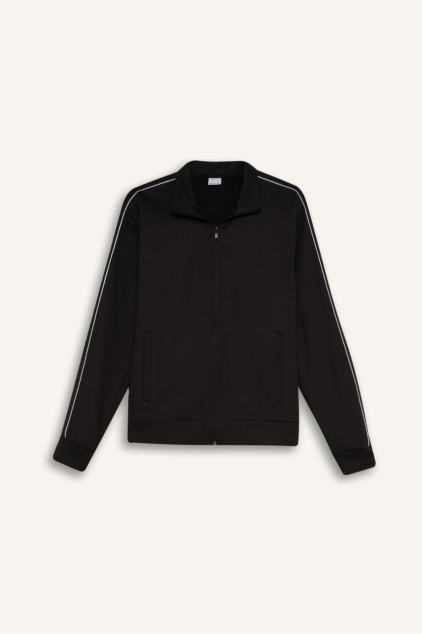 Women Black Standard Fit Cardigan