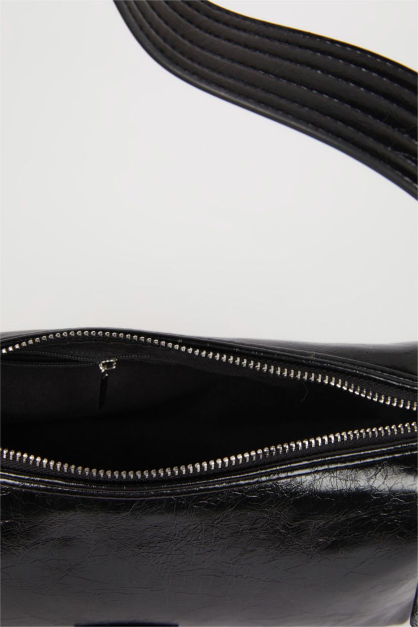 Kadın Siyah Kadın Suni Deri Omuz Çantası