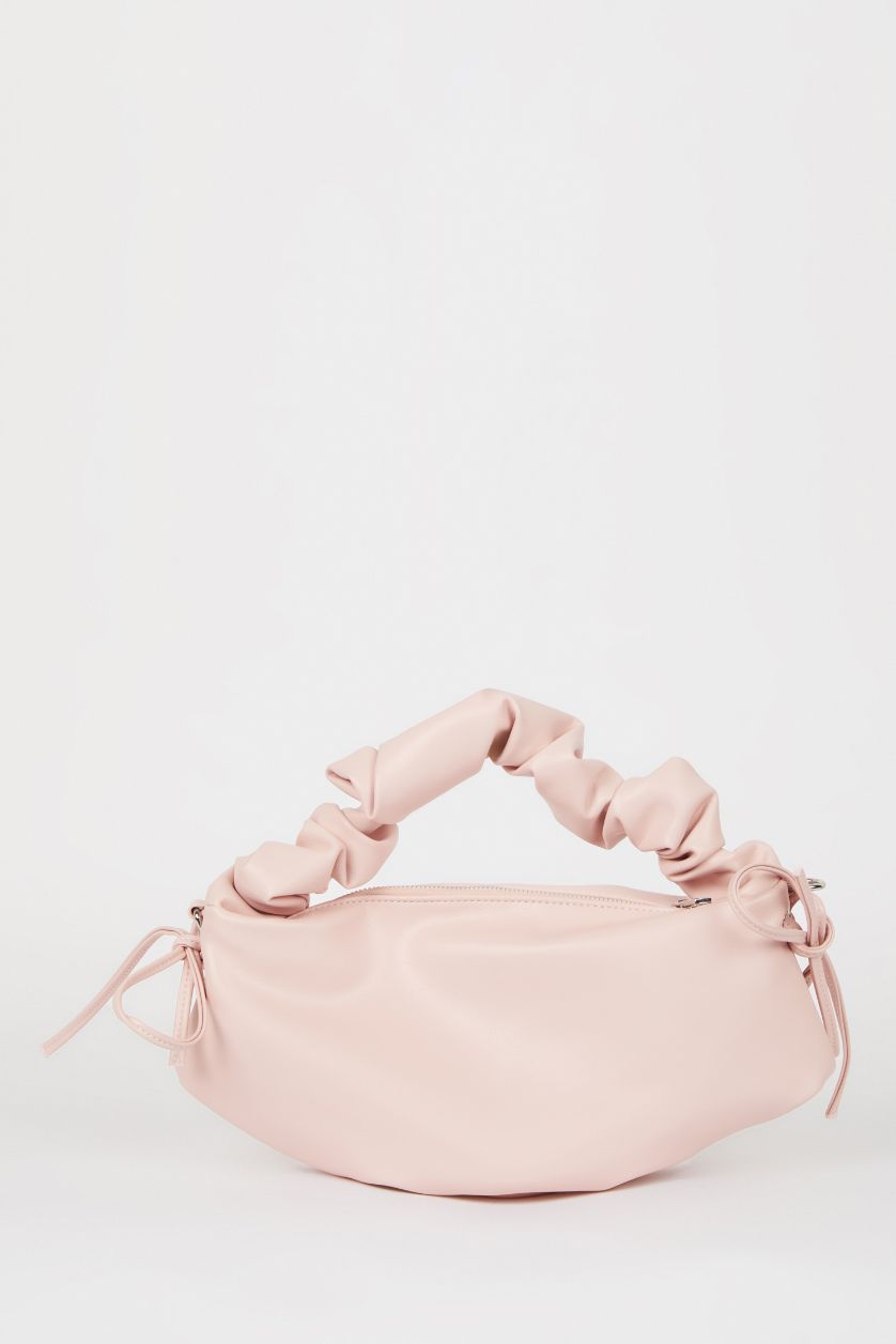 Kadın Açık Pembe Kadın Suni Deri Omuz Çantası