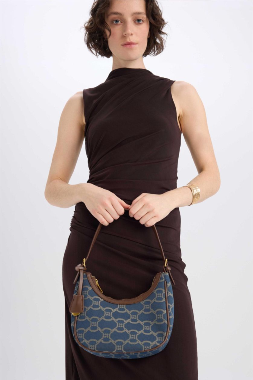 Женщины Разноцветный Faux Leather Shoulder bag