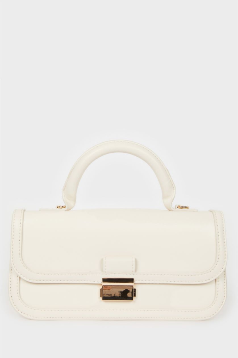 Woman Vison Woman Faux Leather Shoulder Bag