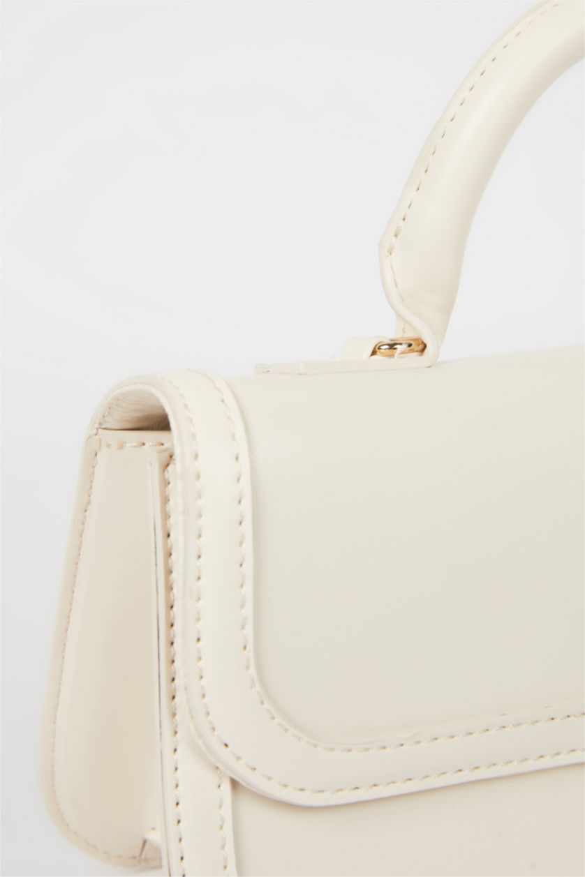 Woman Vison Woman Faux Leather Shoulder Bag