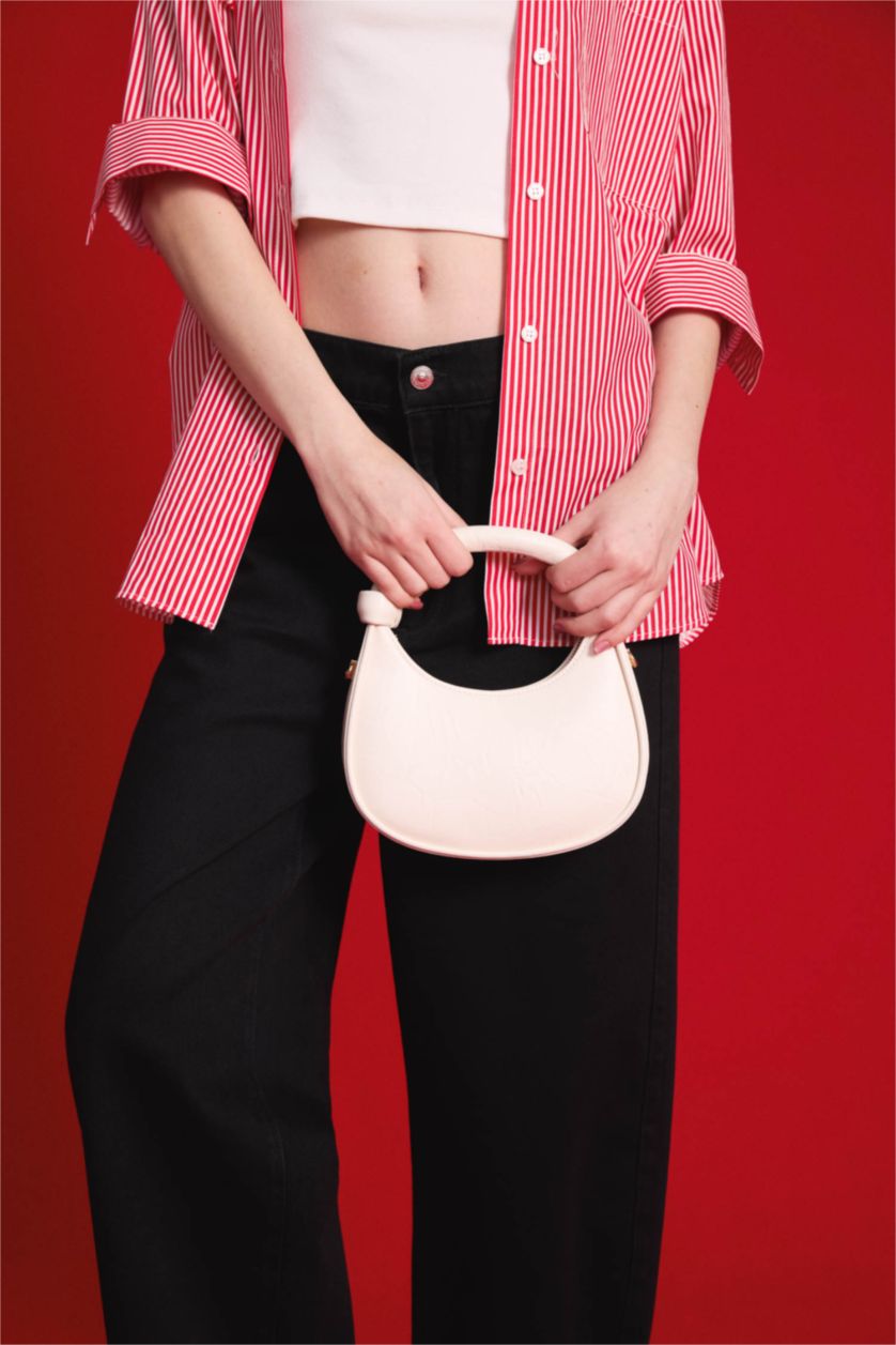 Kadın Bej Kadın Suni Deri Omuz Çantası