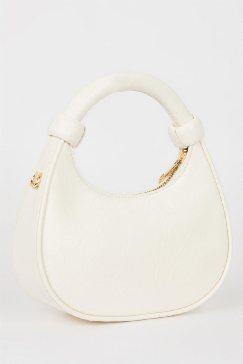 Kadın Bej Kadın Suni Deri Omuz Çantası