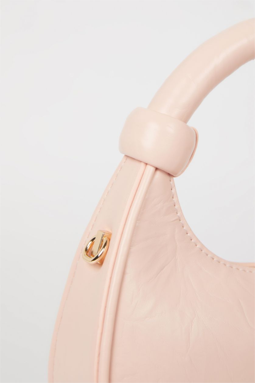 FEMME Rose Sac porté épaule en similicuir pour femme