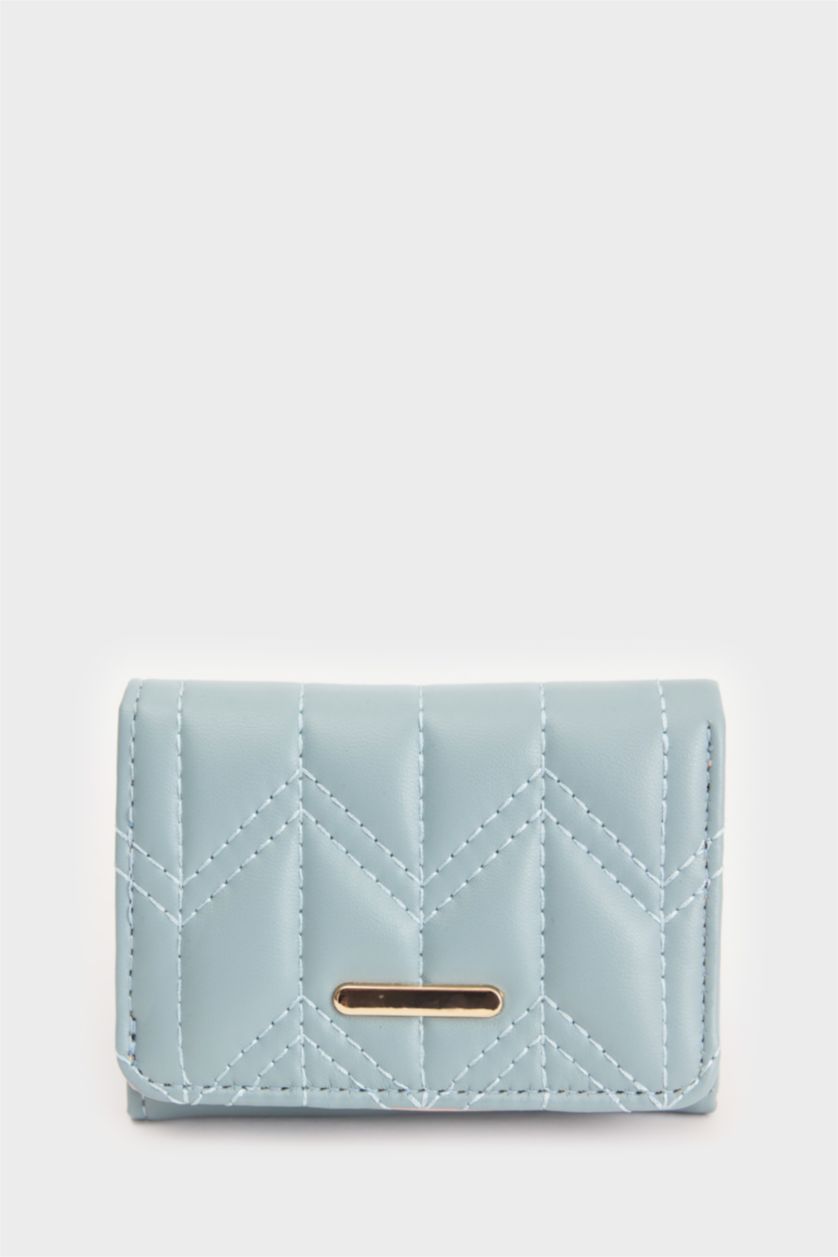 نساء نعناع محفظة جلد صناعي