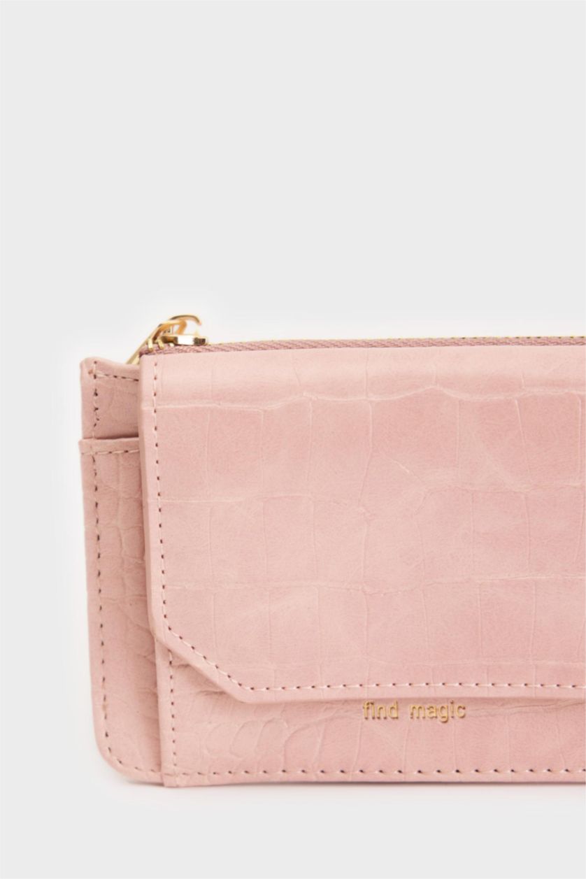 نساء زهري محفظة نسائي جلد صناعي