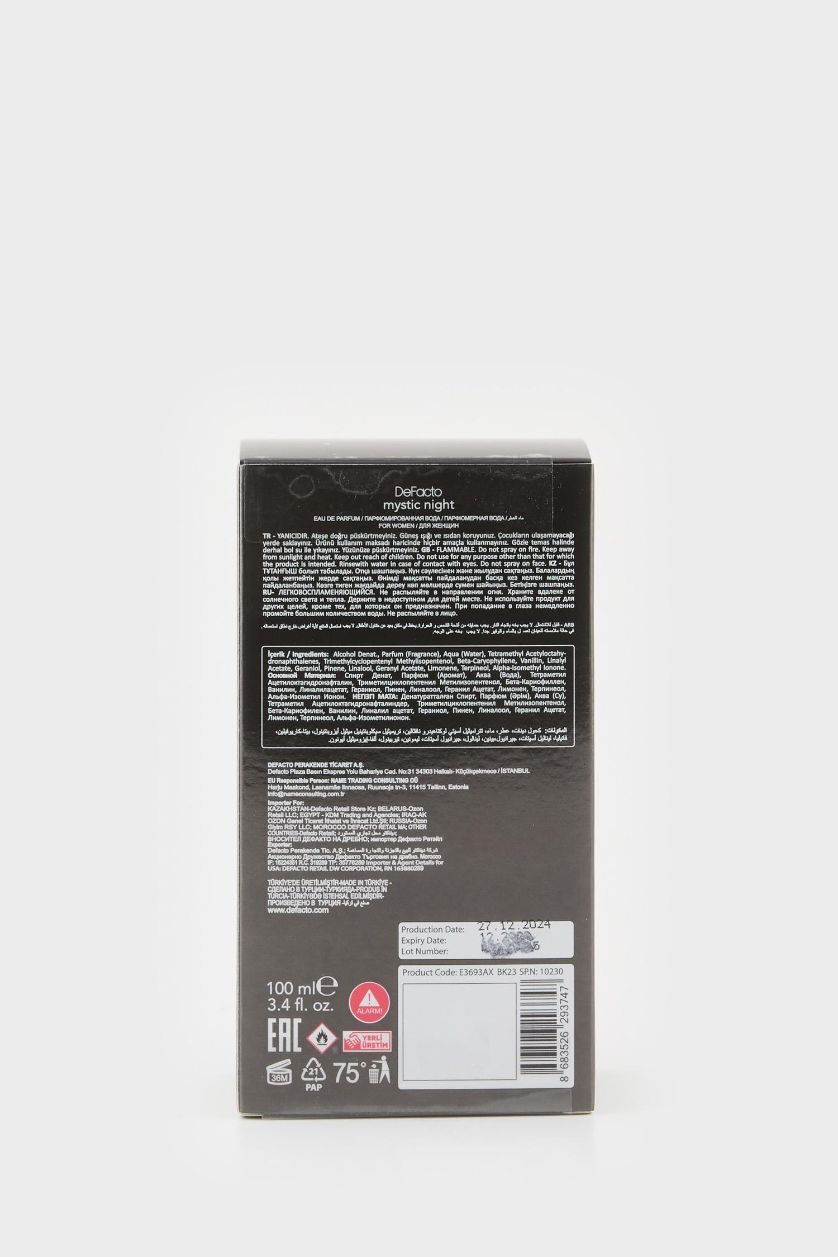 WOMAN Black Defacto Mystic Night Aromatic 50 ml Woman Perfume