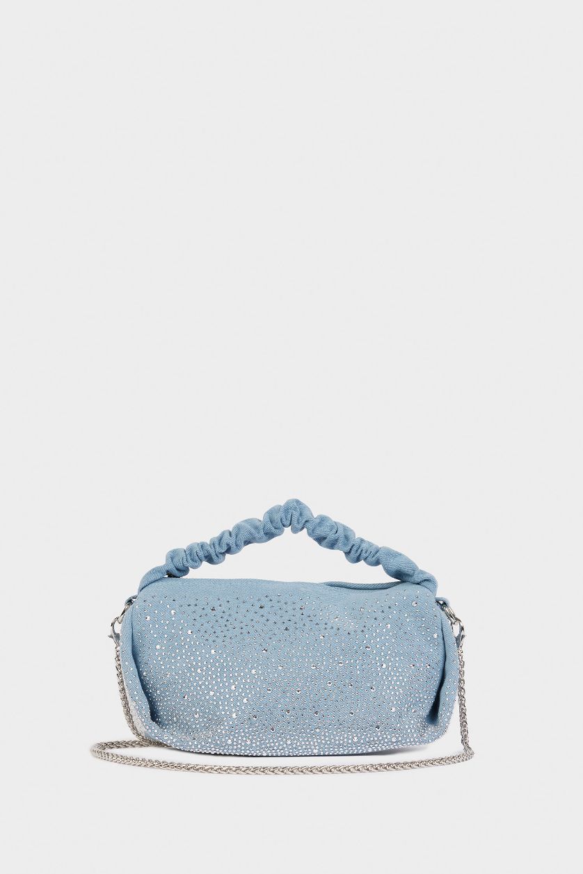 Kadın Mavi Kadın Jean Omuz Çantası