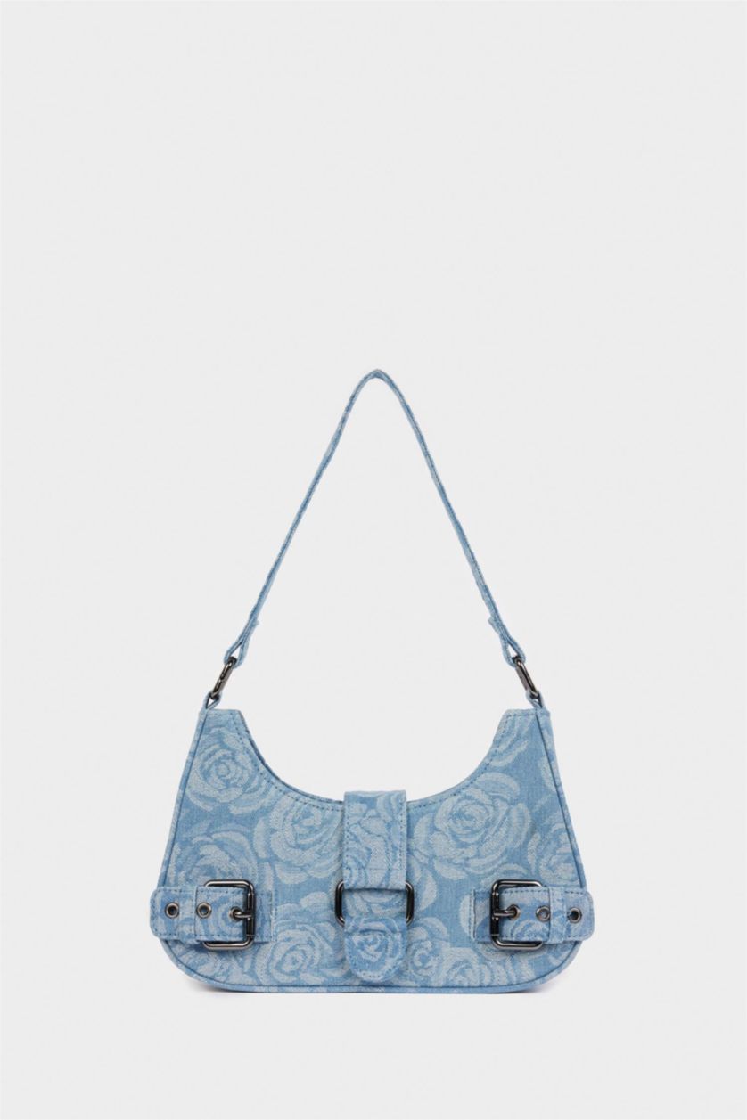 FEMME Bleu Sac bandoulière en jean pour femme