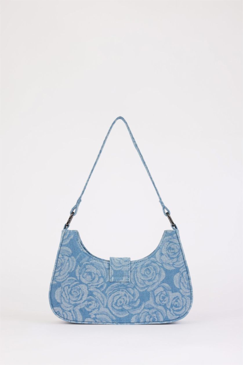 FEMME Bleu Sac bandoulière en jean pour femme