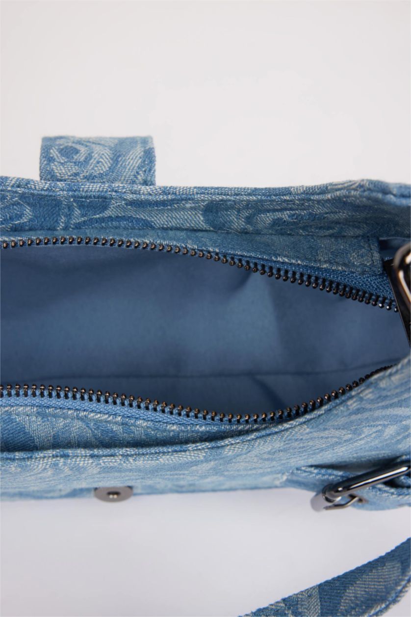 FEMME Bleu Sac bandoulière en jean pour femme