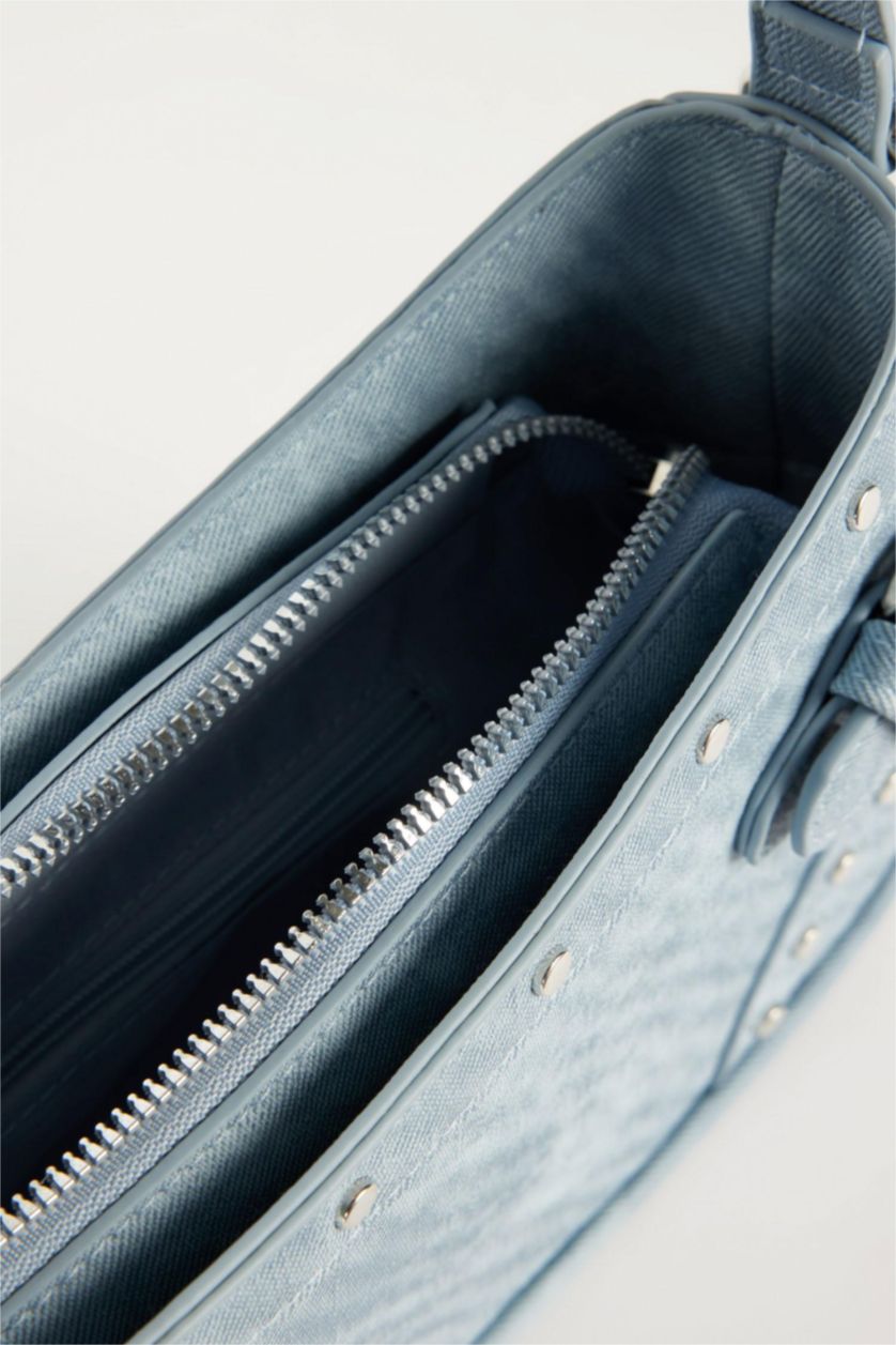 Woman Blue Denim Shoulder bag