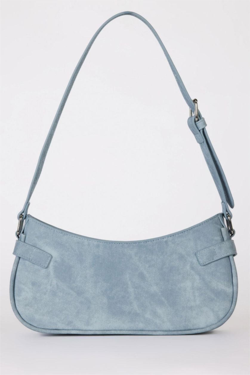 Woman Blue Denim Shoulder bag