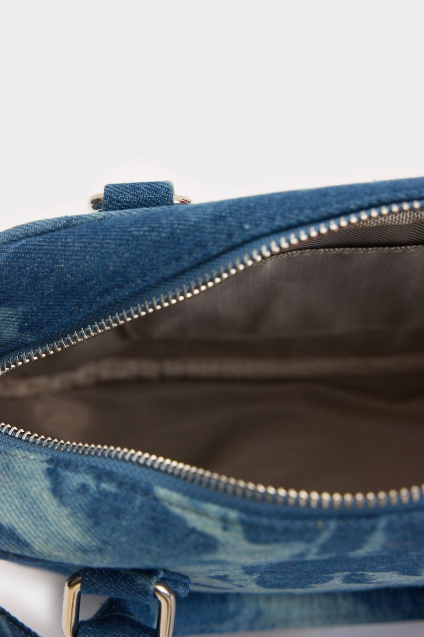 WOMAN Blue Woman Shoulder Denim Bag