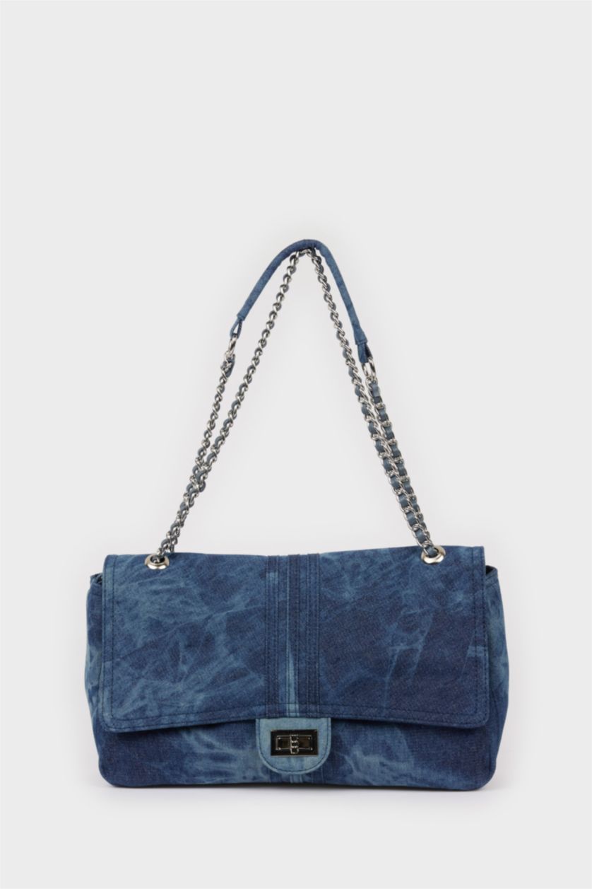 نساء أزرق جنطة كتف نسائي