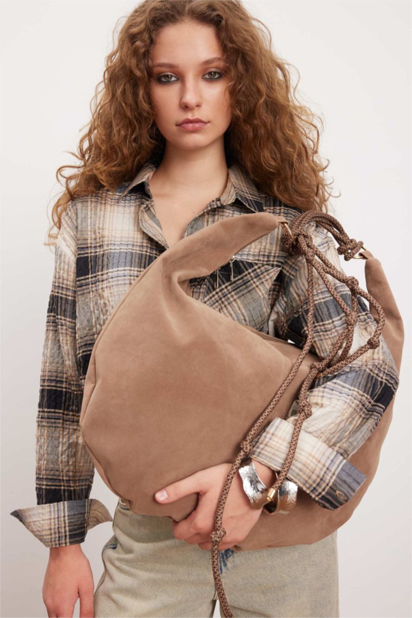 Women Beige Shoulder bag