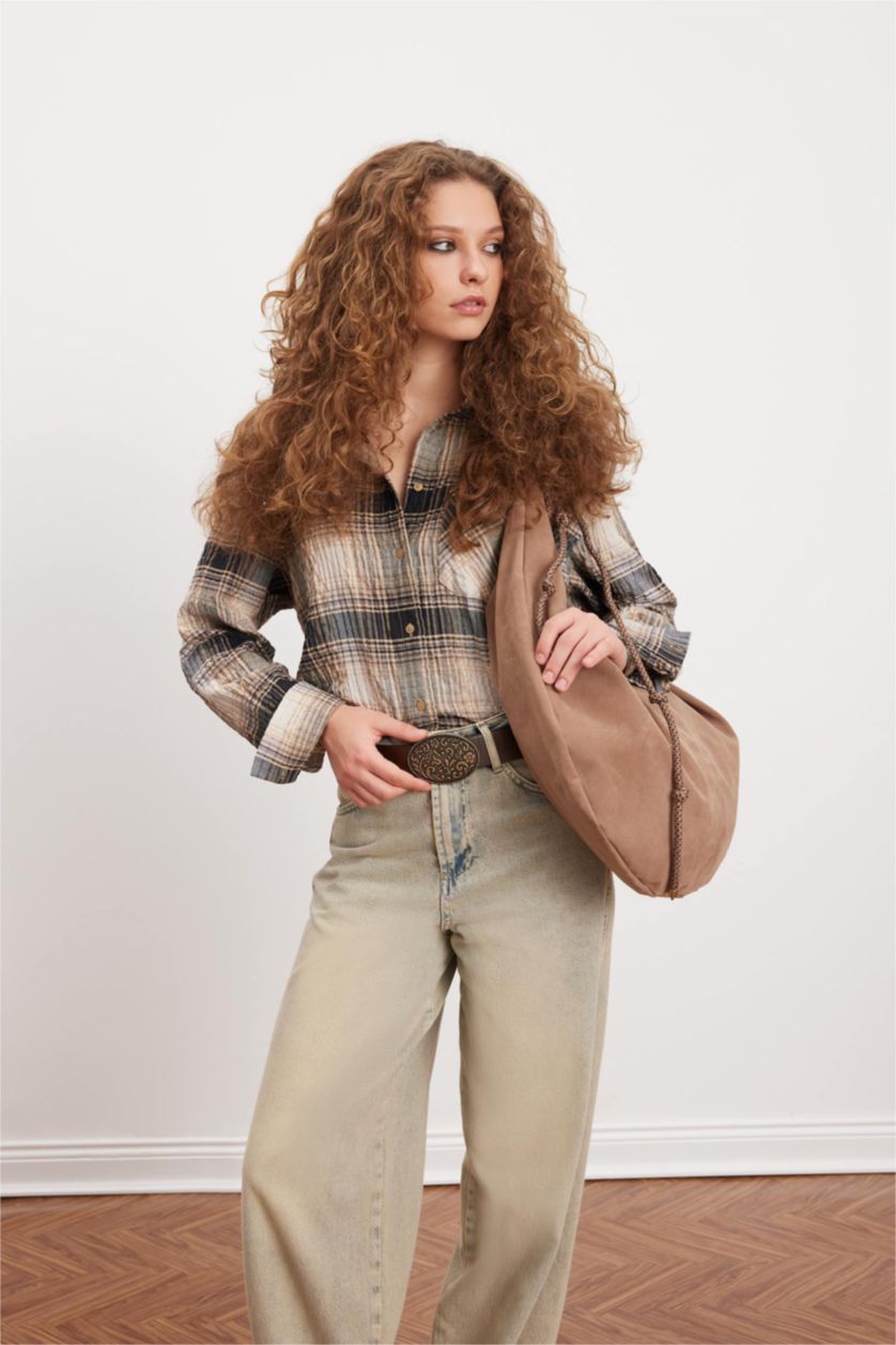 Women Beige Shoulder bag