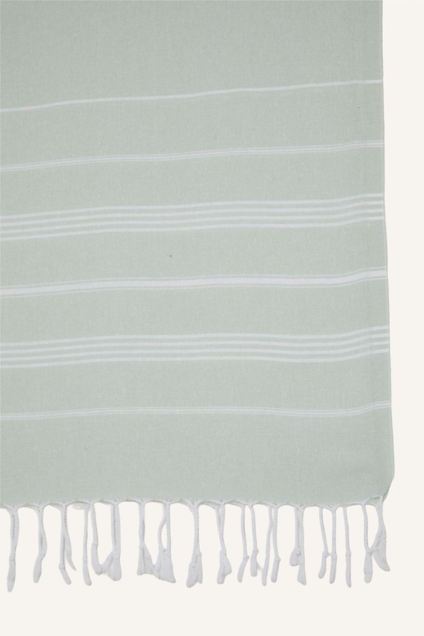 Women Mint Printed Cotton Towel