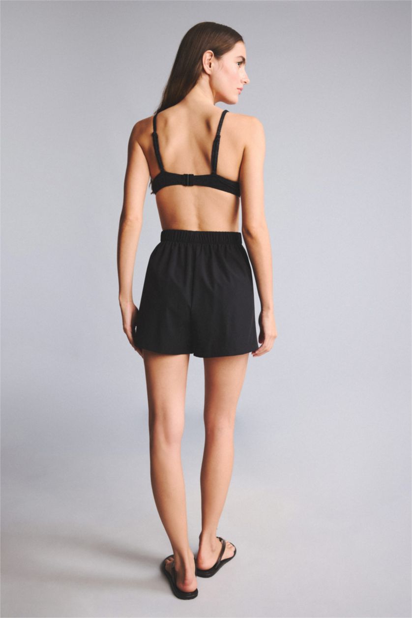 WOMAN Black Swim Shorts
