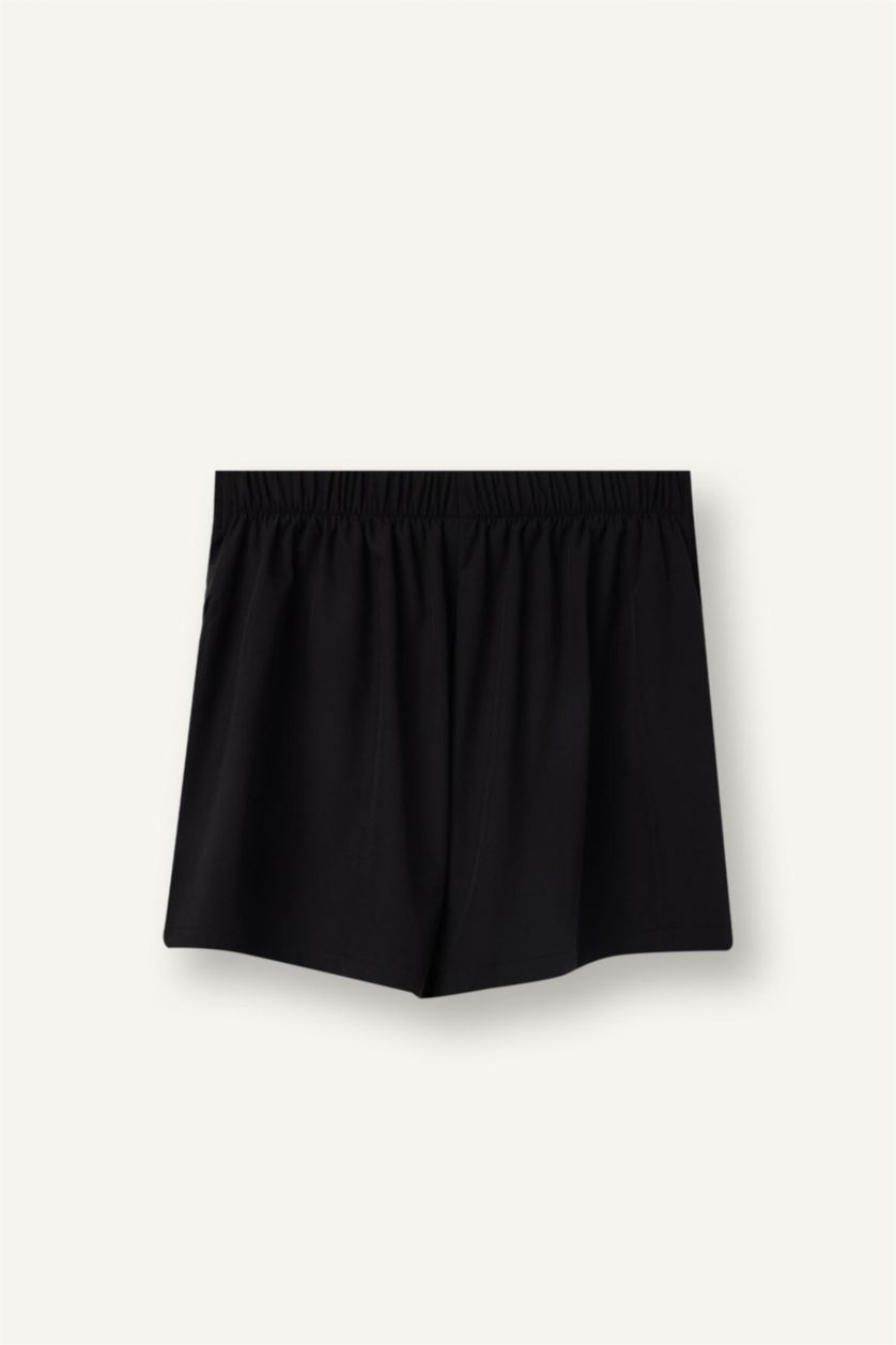 WOMAN Black Swim Shorts