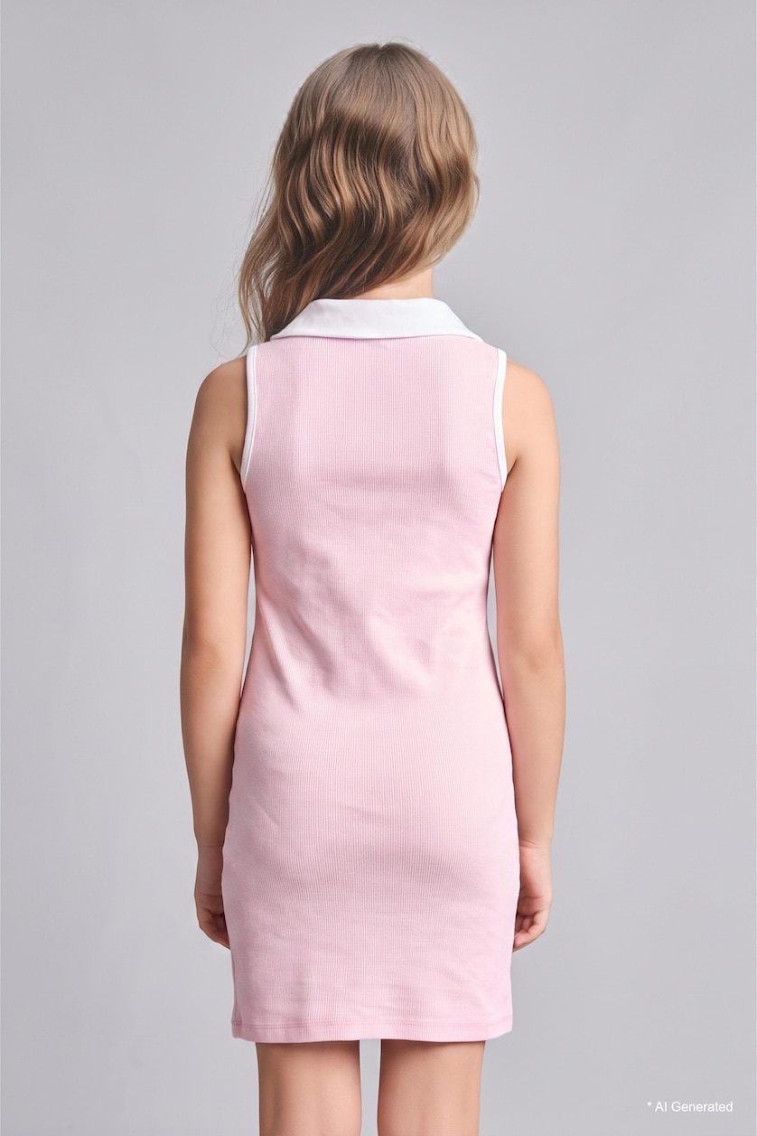GIRLS & TEENS Light Pink Girl Sleeveless Pink Dress