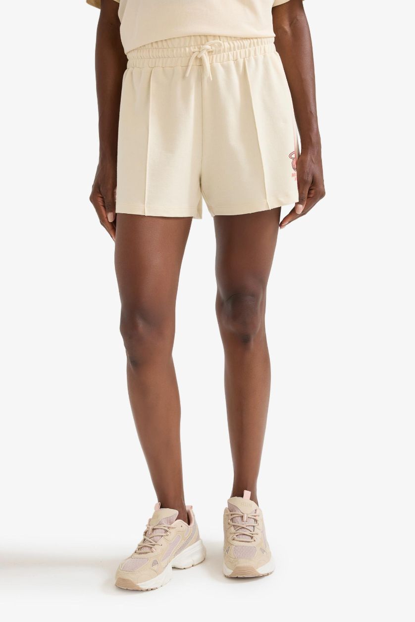 Kadın Kum NBA Mıamı Heat Standart Fıt Kısa Paça Şort