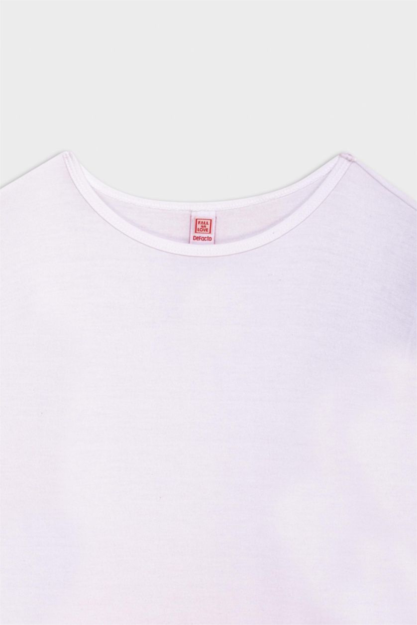 WOMAN White Viscose Knitted Tops